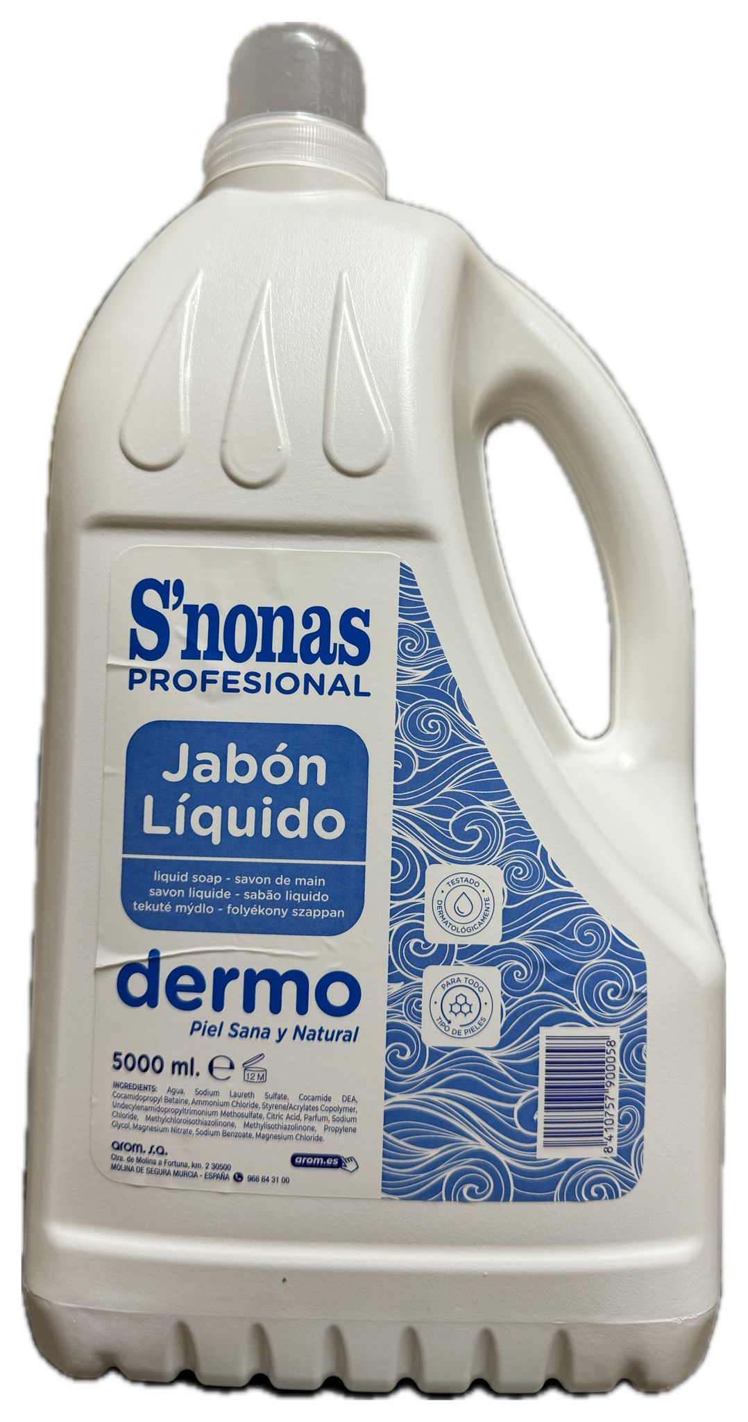 GEL DE MANOS PROFESIONAL 5L