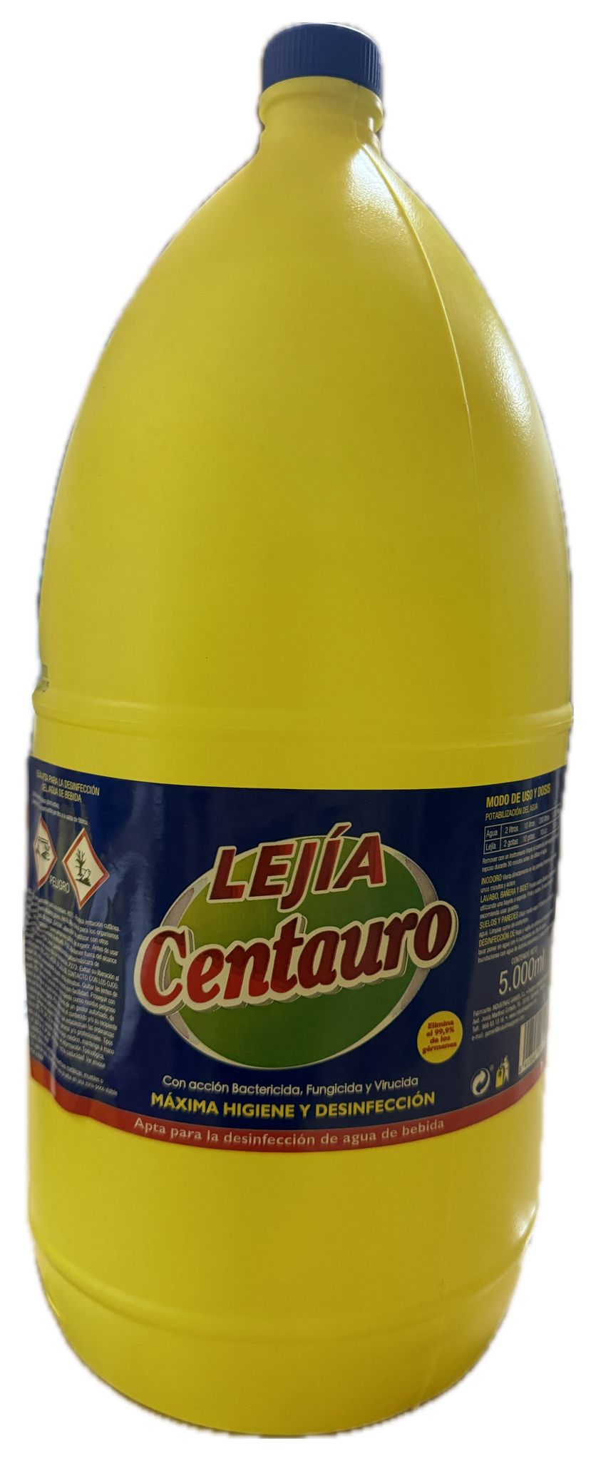 LEJIA PARA LA DESINFECCIÓN DEL AGUA DE BEBIDA