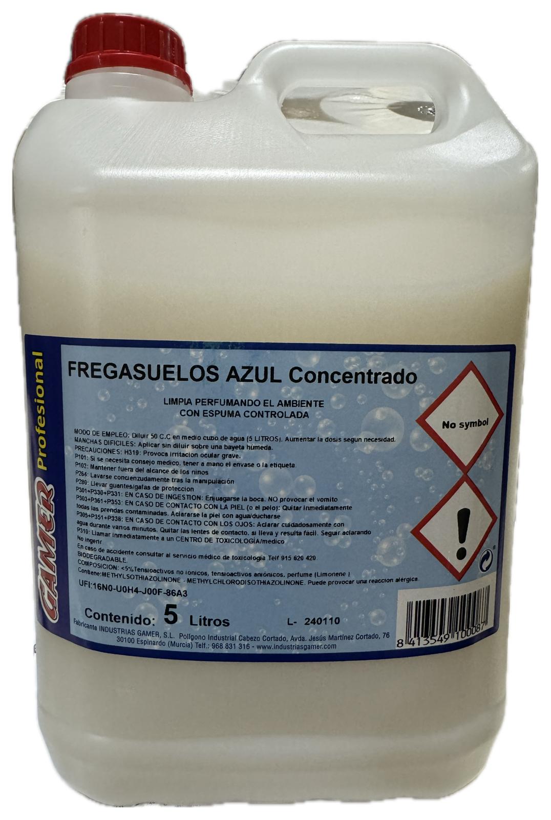 REGASUELOS AZUL GAMER 5L CONCENTRADO