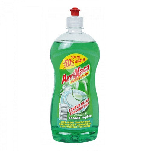 LAVAVAJILLAS MANUAL CONCENTRADO ARRIXACA CON DOSIFICADOR 750ML