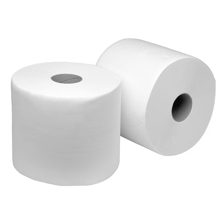 BOBINA INDUSTRIAL GOFRADA DOBLE CAPA 450M, PACK 2 UNIDADES