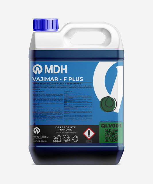 LAVAVAJILLAS MANUAL ULTRACONCENTRADO MDH 5L